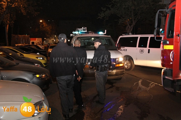 Fire in car yaffa (6).JPG